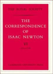 The Correspondence of Isaac Newton : Volume VI : 1713-1718
