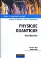Physique quantique : introduction : cours et exercices corrigés