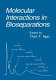 Molecular interactions in bioseparations