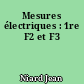 Mesures électriques : 1re F2 et F3
