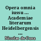 Opera omnia iussu ... Academiae literarum Heidelbergensis ad codicum fidem edita : 16-1 : Sermones I (1430-1441) : Fasciculus 1, sermones I-IV