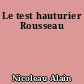 Le test hauturier Rousseau