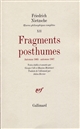 Oeuvres philosophiques complètes : 12 : Fragments posthumes : automne 1885 - automne 1887