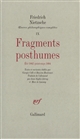 Oeuvres philosophiques complètes : 9 : Fragments posthumes : été 1882 - printemps 1884