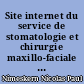 Site internet du service de stomatologie et chirurgie maxillo-faciale de Nantes