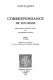 Correspondance de jeunesse : 1 : 1793-1809