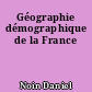 Géographie démographique de la France