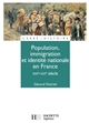 Population, immigration et identité nationale en France : XIXe-XXe siècle