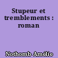 Stupeur et tremblements : roman