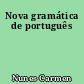 Nova gramática de português