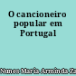 O cancioneiro popular em Portugal