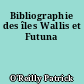 Bibliographie des îles Wallis et Futuna