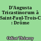 D'Augusta Tricastinorum à Saint-Paul-Trois-Châteaux : Drôme