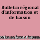 Bulletin régional d'information et de liaison