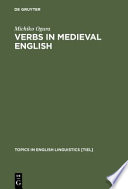 Verbs in Medieval English : differences in verb choice in verse and prose