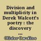 Division and multiplicity in Derek Walcott's poetry : the discovery and expression of an identity