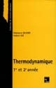 Thermodynamique : première année et deuxième année