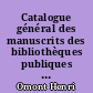Catalogue général des manuscrits des bibliothèques publiques de France : Départements : Tome premier : Rouen