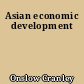 Asian economic development