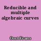 Reducible and multiple algebraic curves