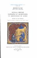 Nicolai Oresme Expositio et quaestiones in Aristotelis De anima : études doctrinales