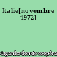 Italie[novembre 1972]