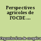 Perspectives agricoles de l'OCDE ...
