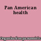 Pan American health