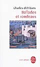 Ballades et rondeaux : édition du manuscrit 25458 du fonds français de la Bibliothèque Nationale de Paris