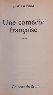 Une Comédie française : roman