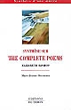 Synthèse sur "The complete poems" Elizabeth Bishop