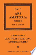 Ars amatoria : Book 3