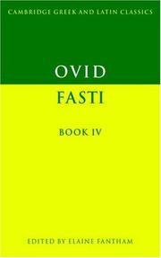 Fasti : Book IV