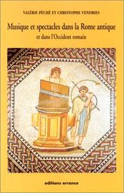 Musique et spectacles à Rome et dans l'Occident romain : sous la République et le Haut-Empire