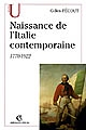 Naissance de l'Italie contemporaine : 1770-1922