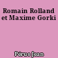 Romain Rolland et Maxime Gorki