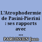 L'Atrophodermie de Pasini-Pierini : ses rapports avec la sclérodermie en plaques.