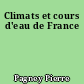 Climats et cours d'eau de France