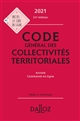 Code général des collectivités territoriales : annoté, commenté en ligne