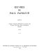 Œuvres de Paul Painlevé : Tome II : Analyse et équations différentielles du premier ordre (travaux classés dans l'ordre chronologique), 1886-1902