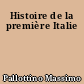 Histoire de la première Italie