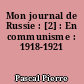 Mon journal de Russie : [2] : En communisme : 1918-1921