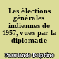 Les élections générales indiennes de 1957, vues par la diplomatie française