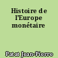 Histoire de l'Europe monétaire
