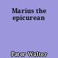 Marius the epicurean