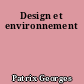 Design et environnement