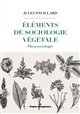 Éléments de sociologie végétale : phytosociologie