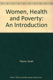 Women, health and poverty : an introduction