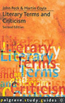 Literary terms and criticism