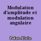 Modulation d'amplitude et modulation angulaire